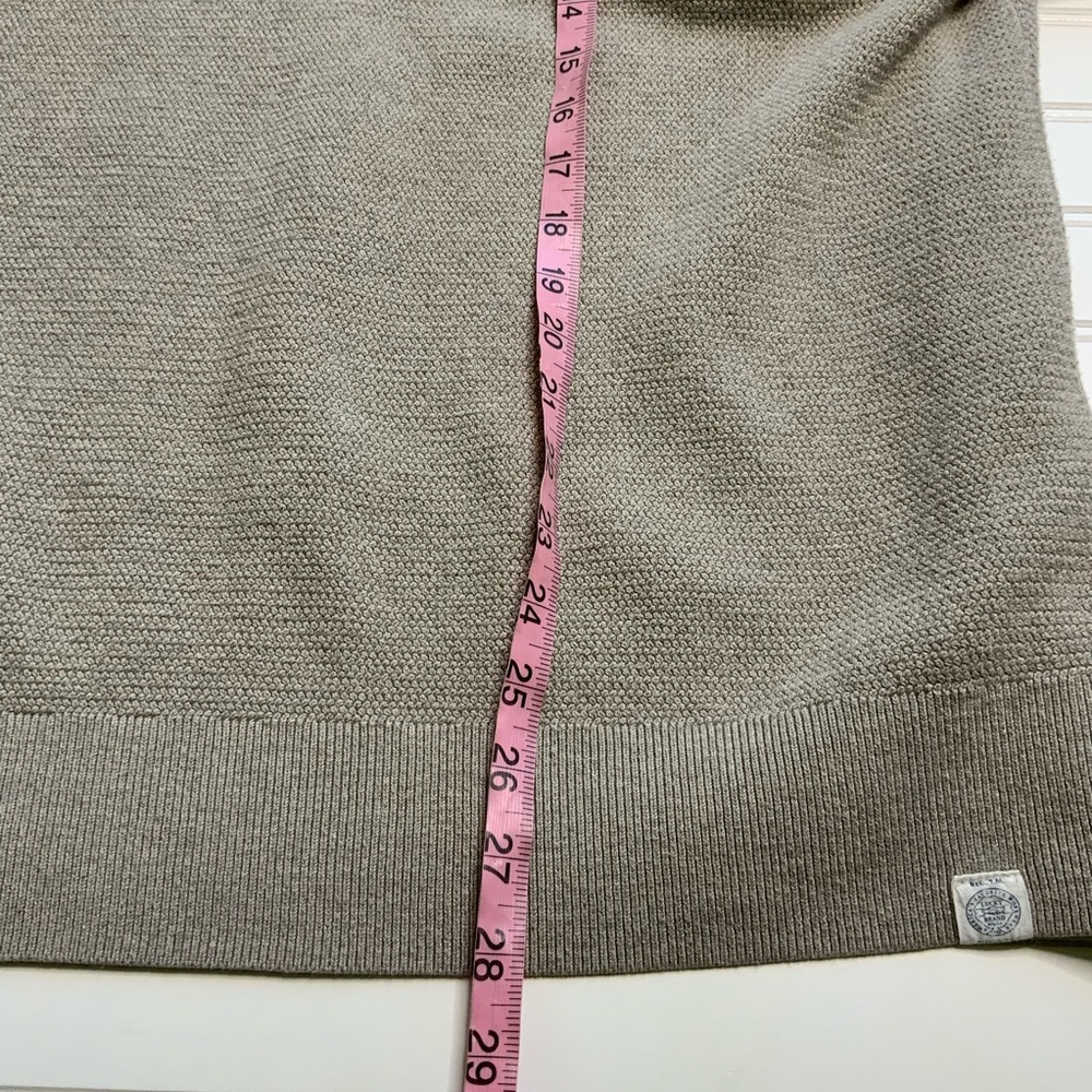 LUCKY BRAND Khaki colored V-Neck Knit Sweater - Picture 6 of 6